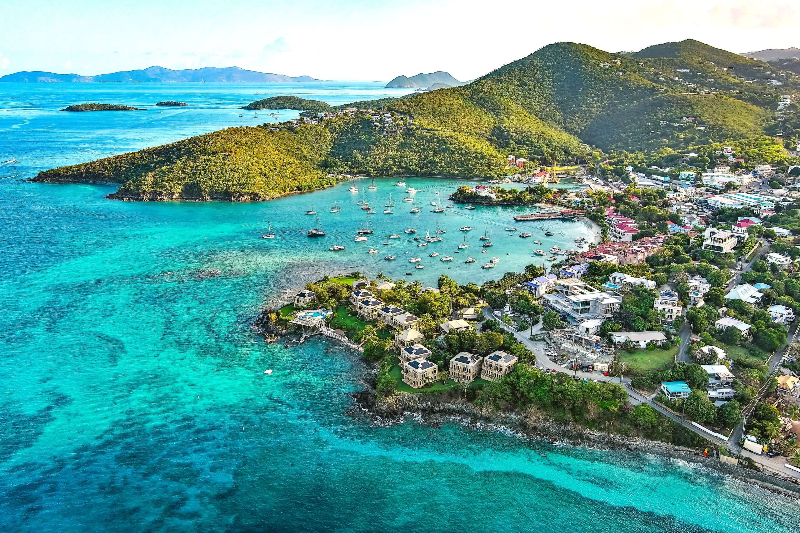 Cruz Bay ferry dock, St. John, US Virgin Islands