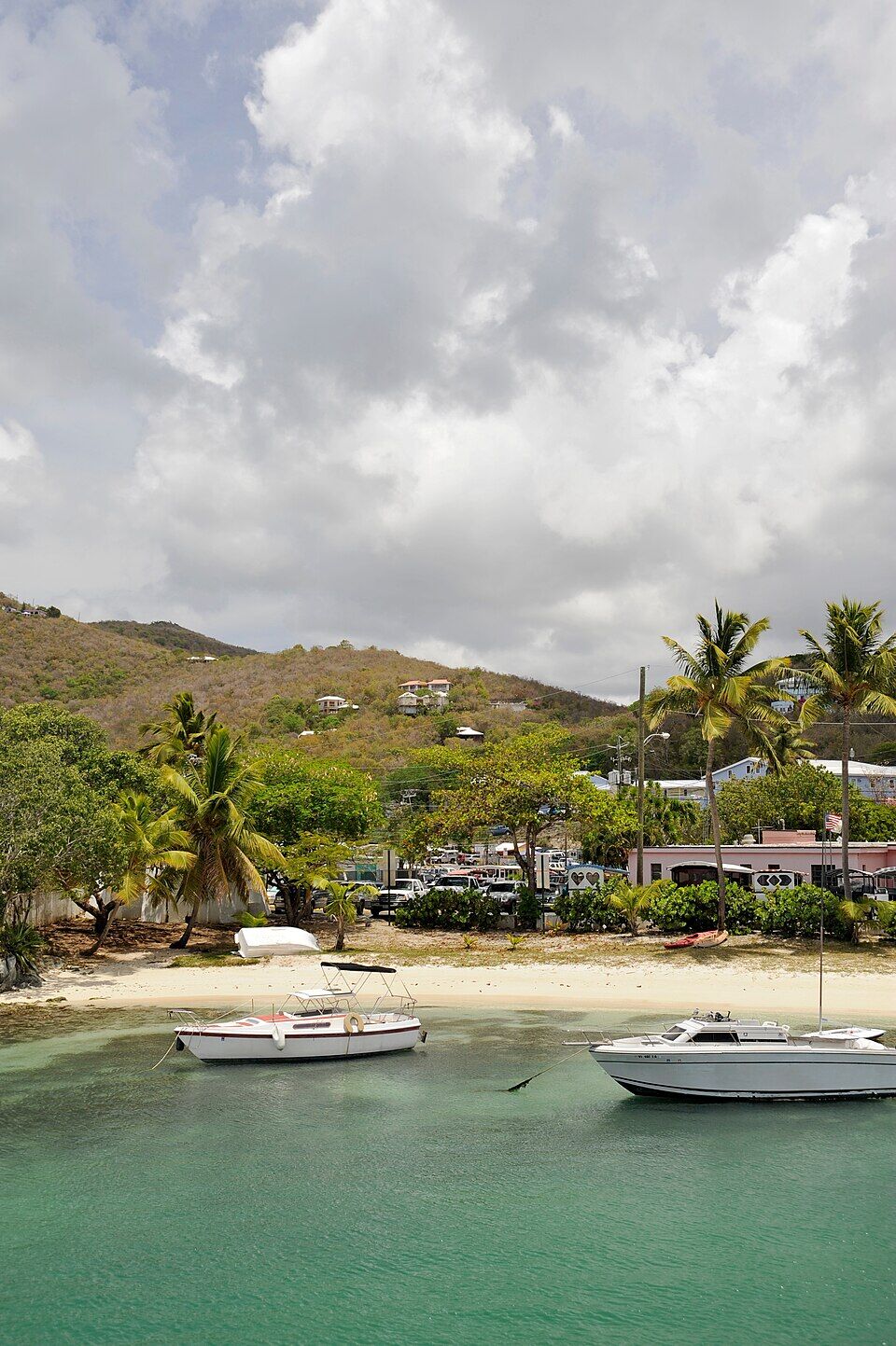 Cruz Bay beach, St. John