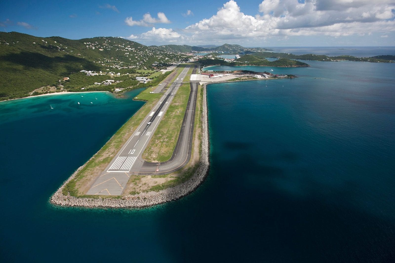 Cyril E. King Airport (STT) on St. Thomas — the main gateway to the US Virgin Islands
